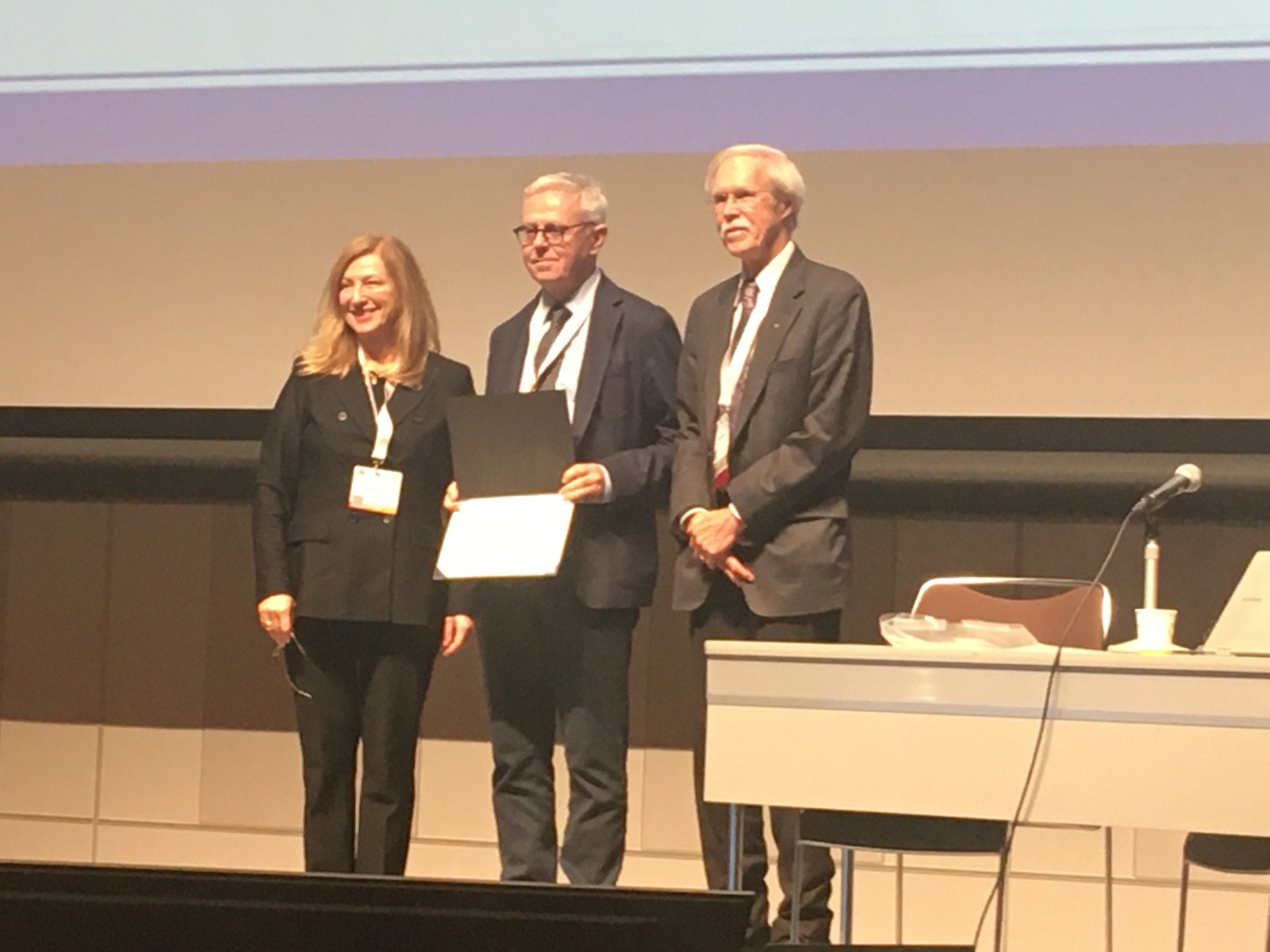 Michael Campbell receives IEEE Award