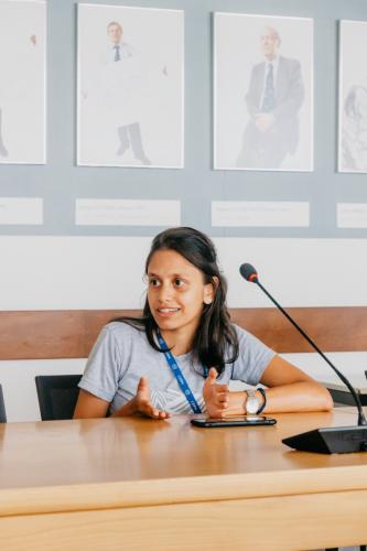 Nirandi Jayasinghe, a Computational Physicist from Sri Lanka. (Image:Muhammad Zubair Jalal)